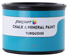 StarCraft Chalk Paint - Turquoise - 16oz Pint