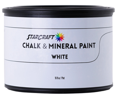 StarCraft Chalk Paint - White - 16oz Pint