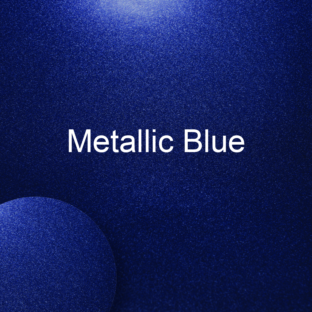 24" x 50 Yard Roll - StarCraft HD Glossy Permanent Vinyl - Metallic Blue