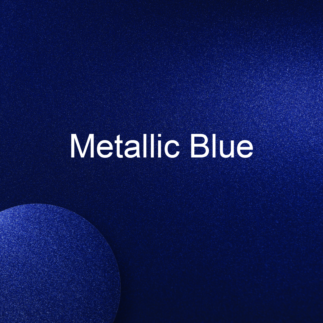 12 x 50 Yard Roll - StarCraft HD Matte Permanent Vinyl - Metallic Blue