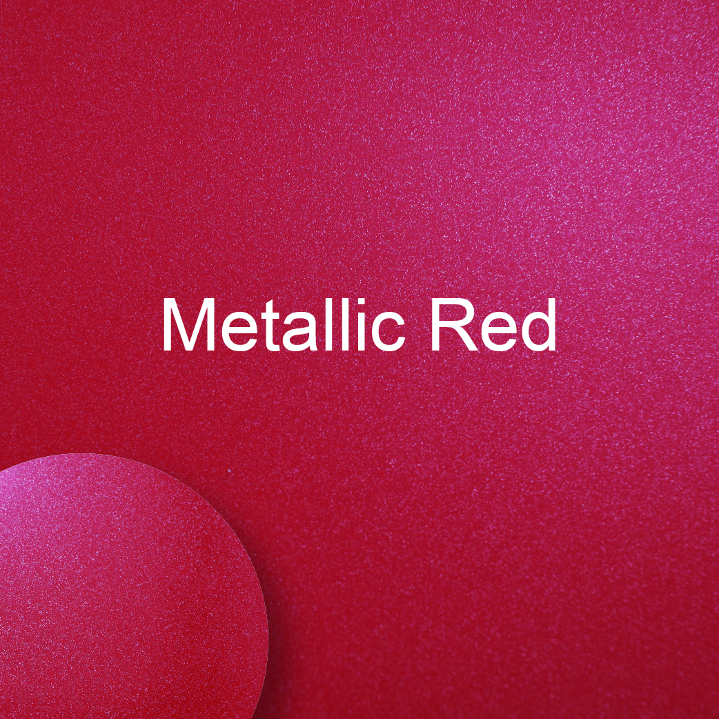 24" x 50 Yard Roll - StarCraft HD Matte Permanent Vinyl - Metallic Red