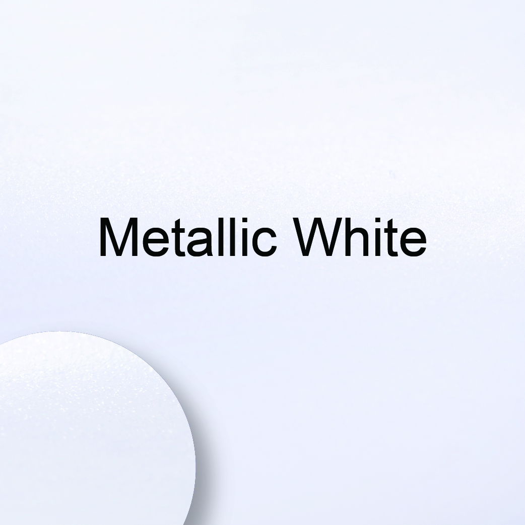 12 x 50 Yard Roll - StarCraft HD Matte Permanent Vinyl - Metallic White