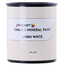 StarCraft Chalk Paint - Linen White - 32oz Quart