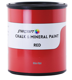 StarCraft Chalk Paint - Red - 32oz Quart