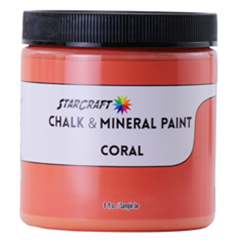 StarCraft Chalk Paint - Coral - 8oz Sample