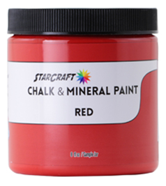 StarCraft Chalk Paint - Red - 8oz Sample