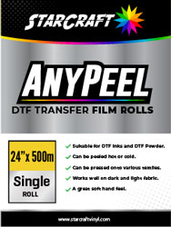 StarCraft AnyPeel - 24" x 1,640ft (60cm x 500m) DTF Film