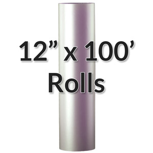 12 x 50' Roll of Clear Transfer Tape for Vinyl Made in America