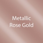 12" x 50 Yard Roll - StarCraft HD Glossy Permanent Vinyl - Metallic Rose Gold