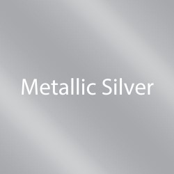 Brushed Silver Permanent Adhesive Vinyl - StarCraft Metal
