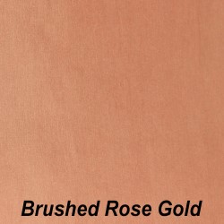24" x 50 Yard Roll - StarCraft Metal - Brushed Rose Gold
