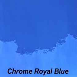 24" x 50 Yard Roll - StarCraft Metal - Chrome Royal Blue