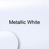 12" x 50 Yard Roll - StarCraft HD Glossy Permanent Vinyl - Metallic White