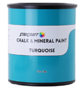 StarCraft Chalk Paint - Turquoise - 32oz Quart