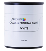 StarCraft Chalk Paint - White - 32oz Quart