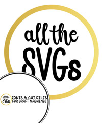 All The SVGs - Free SVGs and Fonts