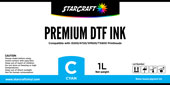 Premium DTF Ink - Cyan - 1L