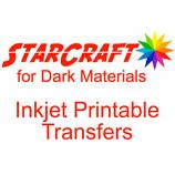 StarCraft Inkjet Printable Heat Transfers for Dark Materials 10-Pack