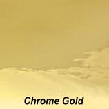 12" x 50 Yard Roll - StarCraft Metal - Chrome Gold