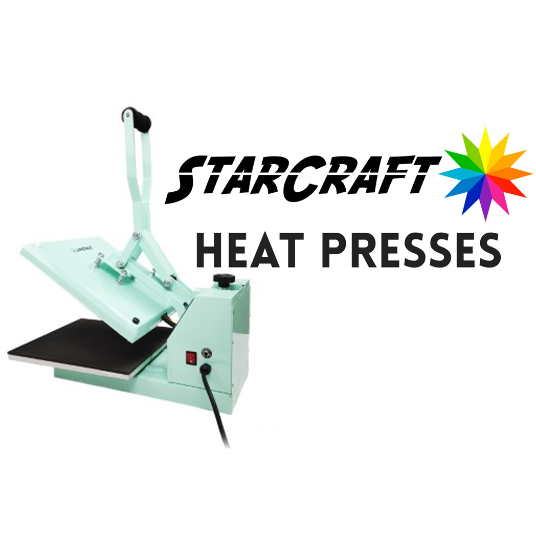 StarCraft HeatPress 8 in 1, 15 x 15 Swing Away – Platinum Craft Vinyl